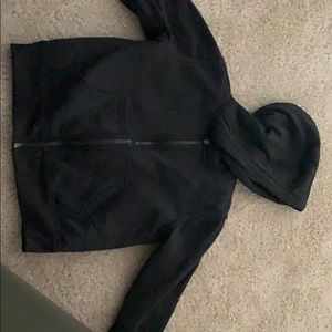 Black winter jacket